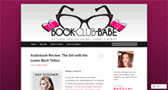 Desktop Screenshot of bookclubbabe.net
